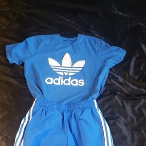 Womens Adidas track suit set
